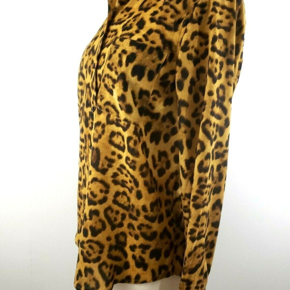 Jones New York Sport Leopard Tunic Blouse - Picture 5 of 8